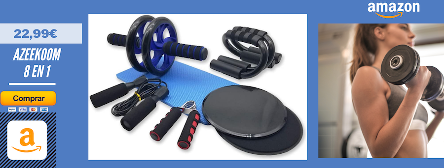 Cinco accesorios para realizar ejercicios en casa